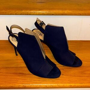 Vince Camuto "Catina" Navy Blue Heels